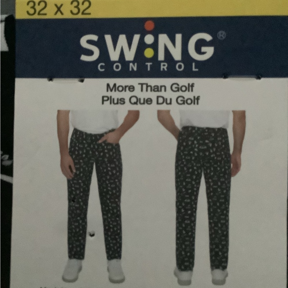 Swing Control Men’s  Patterned Pants.. Brand New